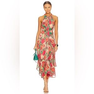 Make an offer! ❤️ A.L.C. Ellie Silk Floral Print Midi Dress